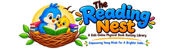 The Reading Nest Logo - Kids Book Renting and Dealers in Navi Mumbai